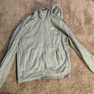 Nike Men’s Grey Hoodie